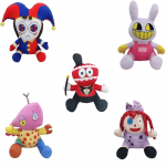 2023 3D 5TK istmenukud K&uuml;bertsirkuse pl&uuml;&uuml;sist m&auml;nguasjad h&auml;mmastav digitaalne tsirkuse puuvillane pl&uuml;&uuml;sis m&auml;nguasi