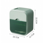 Tualettpaberi hoidik Karbihoidik Vannitoa riiul veekindel rullikuga salvr&auml;tikute hoiukarp Punch-free K&ouml;&ouml;k Vannitoa hoiustamishoidik valge