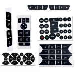 W204 S204 C204 R172 W218 W212 C207 A207 R231 W176 W246 X204 auto konditsioneeri akna nupu remondikleebiste kleebiste jaoks