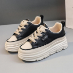 W3616 Trendikad valged platvormiga lahtised kingad: 2023 Suvised Vabaaja Kulumiskindlad Tudengite Tossud 34 khaki