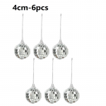 3-20 cm peegliga diskopall Sobivad tantsud Pulmad J&otilde;ulupuu kaunistused Laserpeegeldav klaas peegelpallid Kodukaunistus