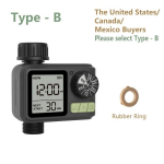 UUS 1 v&auml;ljundiga veetaimer S&otilde;ltumatu juhtprogramm Digitaalne aia sprinkler Aia muruplats Intelligentne automaatne tilkkastmine