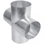 Pipe cross &Oslash; 100 h&otilde;be