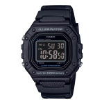 CASIO standardne digitaalne k&auml;ekell, odav Casio Chipkashi must &uuml;mberp&ouml;&ouml;ratud LCD &uuml;lemere mudel [Casio] W-218H-1BV meeste naiste [artikkel] black