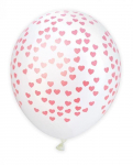 Ballons de baudruche gonflables - Scrapcooking Party - Coeur - Blanc - Enfant - Ballon classique valge