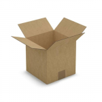 15 cartons d'emballage carr&eacute;s 20 x 20 x 20 cm - Simple cannelure