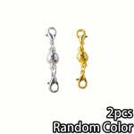 2/4/10 tk Lihtne ja moekas sf&auml;&auml;riline pannal k&auml;ev&otilde;ru kaelakee &uuml;henduspannal kahepoolne karabiinhaak &uuml;hendus k&auml;ev&otilde;ru kaelakee 2pcs