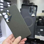 Aramiid Kevlar S&uuml;sinikkiust K&otilde;va &Uuml;mbris Samsung S25 Ultra jaoks Magnetiline Kaitse&uuml;mbris Ujuv Kootud V&auml;rv Galaxy S24 Ultra Kerge &Uuml;mbris Samsung S25