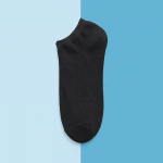 Four Seasons Deodorant Absorbent L&uuml;hikese toruga sokid Meeste puuvillased sokid meestele must