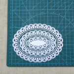4 tk/komplekt Ovaalsed stantsid Scrapbooking Metallist l&otilde;ikestantsid L&otilde;ikestants Vorm Raam Dekor Paberist k&auml;sit&ouml;&ouml; Nuga Vorm h&otilde;be