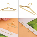 12 tk riidepuu kujuga kirjaklambrid j&auml;rjehoidjate m&auml;rgistamiseks dokumentide korraldamiseks kirjatarvete jaoks