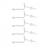 5 tk heliv&otilde;imendi torud &Uuml;hekihilised k&otilde;rvaklapid Asendustarvikud V&auml;hendavad m&uuml;ra Paindlik heli