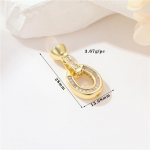 Zhongxing 14K kullast p&auml;rlikee ja k&auml;ev&otilde;ru kinnis DIY ehete jaoks