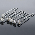40 tk Pulmajuuksen&otilde;elad Pearl Flower Pruudi juuksen&otilde;elad Juuste aksessuaarid 5.9cm