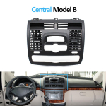 Auto kliimaseadme &otilde;huv&otilde;re vasak parem keskmine &otilde;huv&auml;ljalaskeava kate paneel Mercedes Benz Vito Viano W636 W639 2004-2015 jaoks Left and Right black