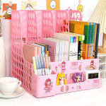 Kontorilaua korraldaja : Dokumendiriiul, Korv, Kaustialus, &Otilde;pilase raamatuhoidik