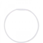 Armature abat-jour - Graines cr&eacute;atives - &Oslash; 15 cm - M&eacute;tal - Blanc - Anti-corrosion Rilsan