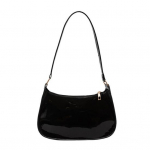 Retro l&auml;ikiv &otilde;lakott Naistele &uuml;hev&auml;rviline kunstnahast kaenlaaluste kott vabaaja veekindel k&auml;ekott igap&auml;evaelu reisipidudeks must