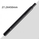 Bicycle Seat Post for BMX, Easy to Fit Bike Component, Road Tube Lock 2.54cmx45cm