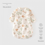 Imiku temperatuurikontrolliga magamiskott - Tepitud hooajaline kick-proof U-kujuline lukuga pidžaama vasts&uuml;ndinutele M (1-2 years)