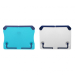 2 tk/komplekt Loominguline noodialus lauaarvuti Kerge kaasaskantav lugemisraamatu paberist alus dokumendihoidik One Size