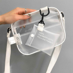 Naiste &otilde;lakott PVC L&auml;bipaistev Messenger Crossbody Reguleeritava Rihmaga