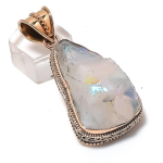 Crystal Titanium Handmade Copper Jewelry Pendant 2.21 s6m59