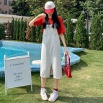 Girls' New Arrival Summer Denim Suspender Skirt - Cute, Slimming, Age-Reducing & Loose Fit XS