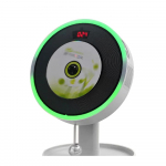 Kaasaskantav CD-m&auml;ngija sisseehitatud k&otilde;lariga, toetab juhtmevaba Bluetooth-&uuml;hendust, USB-taasesitust, FM-raadiot, sobib koju valge