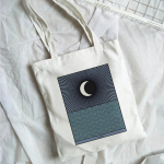 Viiul Konn Print L&otilde;uend Ostukott Naiste puuvillane riidest &otilde;lakott Eco k&auml;ekott Tote Korduvkasutatav toidupoe kott Naiste kott 24*26cm