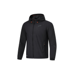 Li Ning Jooksuseeria &Uuml;hev&auml;rviline Kapuutsiga Veekindel Tuulejope Meeste &Uuml;ler&otilde;ivad Must AFDU051-1 M black