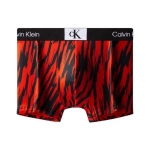Calvin Klein CK96 Seeria Logo Tikitud Prindiga Bokserid Meeste alusp&uuml;ksid Karmiinpunane NB3406-641 M