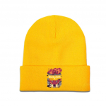 Aggretsuko Agressiivne Retsuko R&uuml;nnak Bossile Kootud M&uuml;ts Tuukrim&uuml;ts Talvem&uuml;ts Soe Unisex Hip Hop M&uuml;ts Unisex Naised One Size