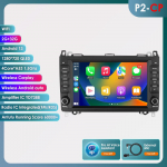Ossuret 8 Car Radio for Mercedes Benz W169 W245 B200 W906 Sprinter W639 Vito Wireless CarPlay Android Auto 4G DSP RDS 2din DVD Intelligent&nbsp;Screen P2CP 4Core 2G 32G AI