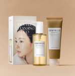 SKIN1004 Centella topeltpuhastuskomplekt &ndash; &Otilde;li 200 ml + Vaht 125 ml &ndash; Autentne Koreast 1 set white