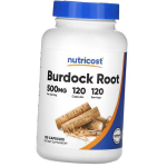 Takja juure ekstrakt, Burdock Root 500, Nutricost 120 kapslit (71647045) 120caps