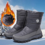 S&uuml;gis- ja talvised lumesaapad naiste suured pluss sametised paksud vabaajasaapad soojad keskmise toruga saapad veekindlad 39 parkkoor