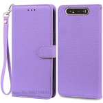 Samsung Galaxy A80 &uuml;mbris Nahast Rahakott Klapp&uuml;mbris Samsung A80 SM-A805F jaoks Telefoni&uuml;mbris Kaardihoidja Kate Galaxy A80 jaoks Fundas For Samsung A80