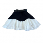 Naiste Suvine Seelik K&otilde;rge V&ouml;&ouml;kohaga Volang&auml;&auml;risega &Otilde;mblusdisain Mini Seelik Taskutega T&ouml;&ouml; Vabaaja A-l&otilde;ikeline Seelik S must