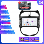 Ossuret Intelligent 7862 Android Auto raadiom&auml;ngija Peugeot 206 206CC 206SW 2000 -2008 jaoks Auto stereo Multimeedia Heli Traadita Carplay 7-tolline pea&uuml;ksus A S4 8Core 4G 32G