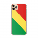 Coque T&eacute;lephone Drapeau r&eacute;publique du Congo &ndash; iPhone 11 Pro Max