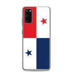 Coque T&eacute;l&eacute;phone - Samsung - Galaxy S20 - Drapeau Panama - Souple - Mitmev&auml;rviline