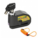 Mootorratta ja jalgratta &auml;ratuskella ketasluku komplekt, pidurilukk mootorrattale ja jalgrattale