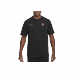 Nike Chelsea FC FW24 Reisi Kolmas Jalgpalli Pullover &Uuml;mmarguse Kaelusega L&uuml;hikeste Varrukatega T-s&auml;rk Meeste Topid Must HM1116-011 S