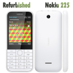 Renoveeritud Nokia Originaal Nokia 225 Mobiiltelefon Kahe SIM-kaardiga No charger sinine
