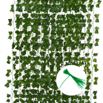 16/24 tk Plastikust Kunstlik Luuderohu Leht Taim Viinapuud Rippuvad Kodu Aia Pulmade Kaunistuseks 24 pieces