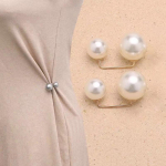 Fikseeritud riided Pross Pin Simulatsioon P&auml;rl Sall Sall Klambriga Pandlaga kampsun Mansetin&ouml;&ouml;p Pross Naiste Ehted one size