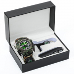 Meeste Veekindel Taktikaline Kell Besta Box S&otilde;jaline Komplekt Kinkekomplekt, Kompassiga armee roheline v&auml;rv