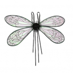 Fairy Wingsi kerge gradient ingli p&auml;kapiku tiiva kost&uuml;&uuml;m, naiste Dragonfly Wing riietustarvikud Cosplay tantsupidudeks