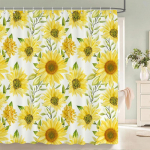 Lilled Liblikamustriga Du&scaron;ikardinad Vannitoakardinad Veekindel Pol&uuml;ester Vannikardin 12 Konksuga Du&scaron;ikardin W90xH180cm